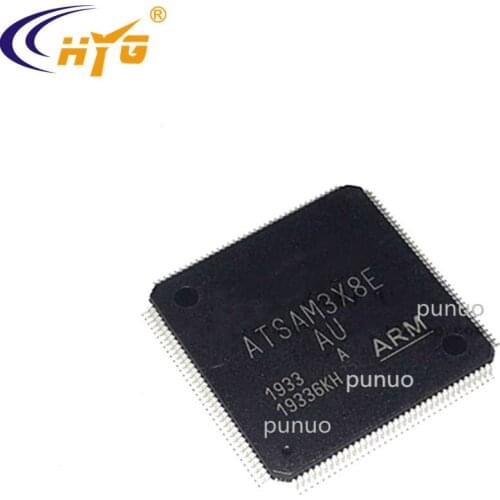 Original Authentic ATSAM3X8EA-AU Encapsulation LQFP144 ARM-based Flash MCU Single Chip Microcontroller