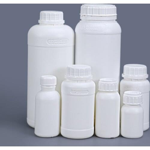 High Quality Fluorinated HDPE Bottle Chemical Resistance Lab Science Container 50ml 100ml 200ml 250ml 500ml 1000ml