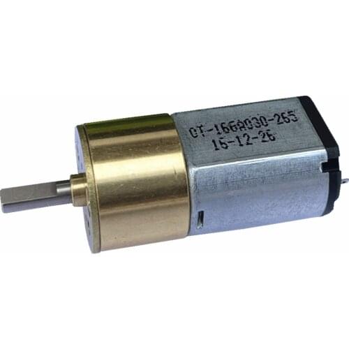 16GA-030 Micro DC Gear Motor 3V dust-proof all-metal gear reduction variable speed motor, high torque