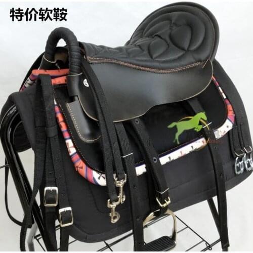 Saddle Smooth And Delicate Appearance Highly Breathable Soft Saddle Hard Saddle Double Wing Saddle Various Horse Saddle