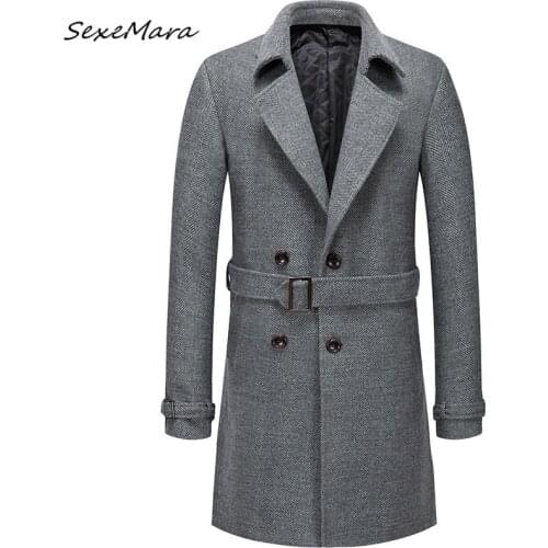 SexeMara Men's Trench Coats