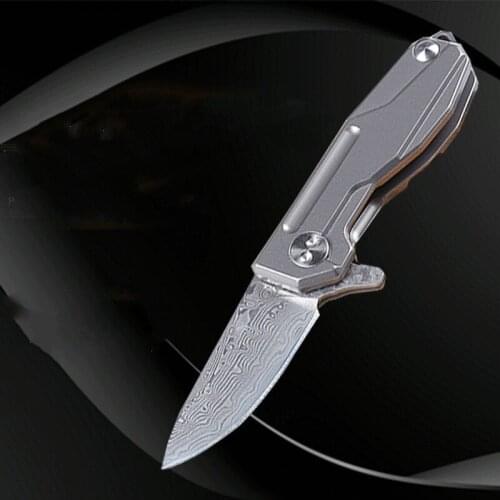 Outdoor Knife Portable Pocket Knife Camping Survival Damascus Knife D2 High Hardness Folding Knife нож охотничий нож складной