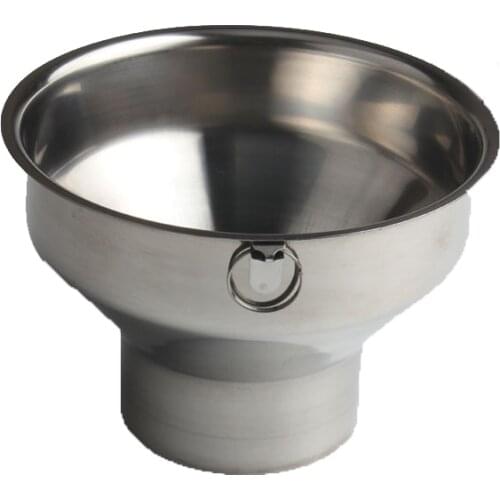 High-quality Stainless Steel Surface Leakage Large-diameter Food Take-out Bag with Leaks Wide Mouth Jam Funnel