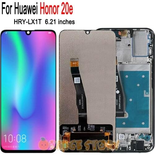 AAA Quality LCD+Frame For Honor 20e Lcd Display Screen Replacement For Huawei Honor20e LCD Screen Honer 20e Display Module Part