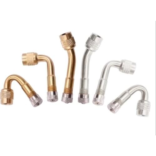 10pcs Moto Bike Car 45 90 135 Degree Angle Valve Adaptor Tyre Tube Extension Adapter For Universal Cars Motorcycle