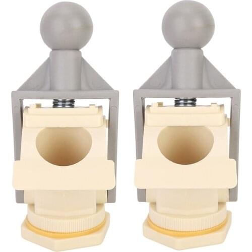 2 Pcs Plastic Bee Honey Tap Gate Valve Accessory for Beekeeping Extractor Equipment Suitable for the Honey Machine