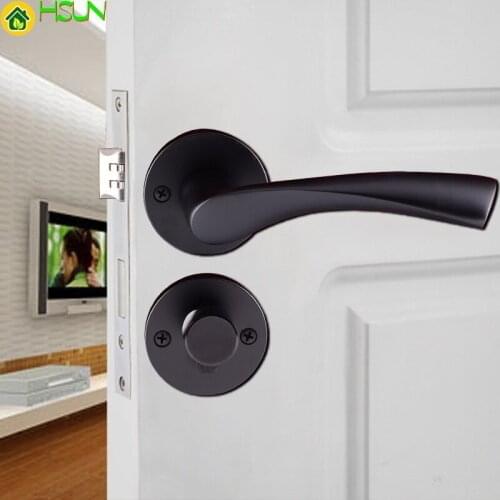 European Space Aluminum Mute Lock Concise Indoor Lock Bearing Lock Mechanics Lock