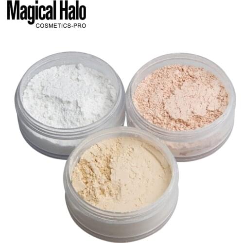 Magical Halo Face Loose Powder Makeup Oil Control Matte Finish Powder Foundation Whitening Cosmetics maquillaje TSLM1
