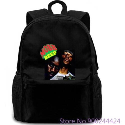 Mobb Deep 90s Hip Hop Rap Vintage Men Black Size S-3XL Novelty Cool MenS backpack
