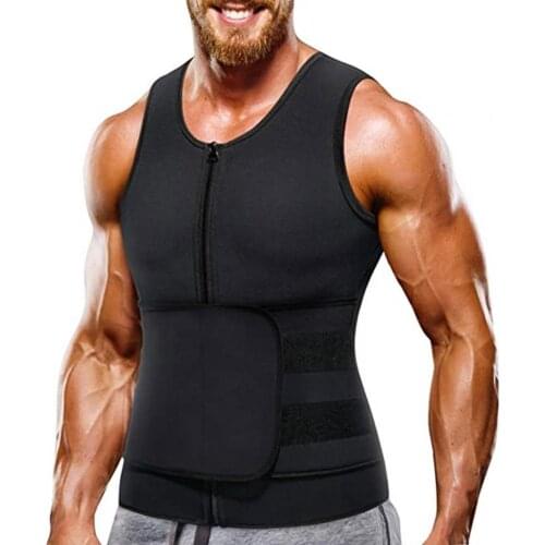 Men Shapewear Waist Trainer Vest Hot Sauna Suits Thermo Sweat Tank Tops Body Shaper Slimming Underwear Compression Workout Shirt