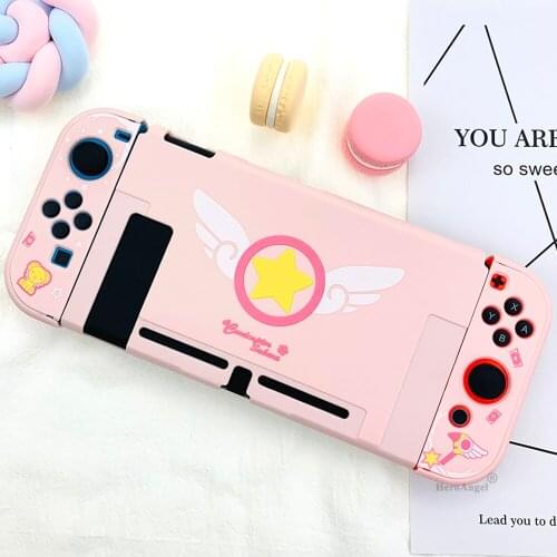 2021 New For Nintendo Switch Hard Protective Case Nintendoswitch Cover Shell Skin For Nitendo Colorful Back Cover Detachable