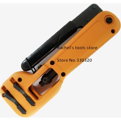 RG59 RG6 RG11 f connector compression tool connector compression tool crimper for 75-5 -7 cable connector Plier Tool
