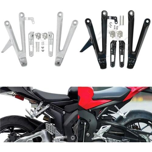 Motorcycle Rear Passenger Footrest Foot Pegs For HONDA CBR1000RR 2004-2007 2005