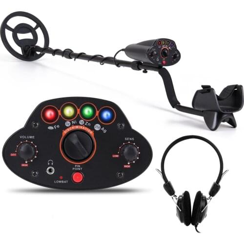 MD-5010 Portable Metal Detector Fast Detection High Accurancy Sensitivity All Metal Detecting Tool 4 Colors LED Lights for Gold