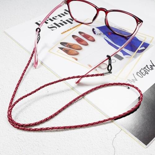 12Pcs Adjustable Anti Loss Eyeglasses Strap Braided Sunglasses Cord Lanyard