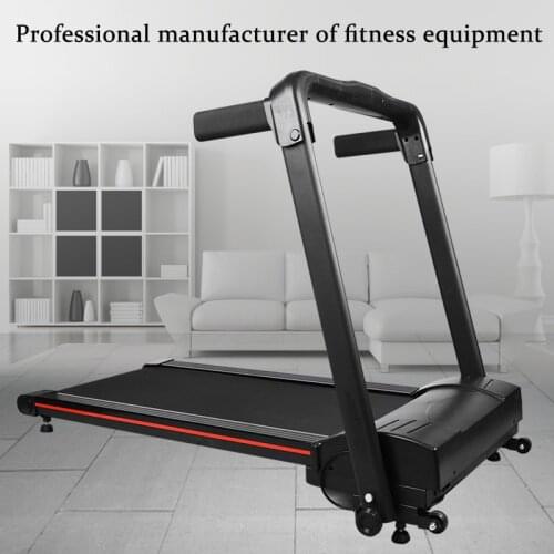 Foldable Treadmill With Handrails Home Gym Indoor Exercise Electric Walking Running Jogging Equipment