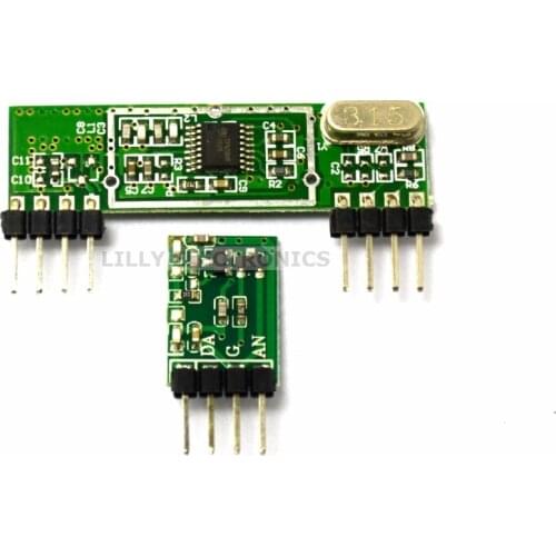 Superheterodyne 3400 Radio Frequency Receiving Module& 315RF Receive Transmitter