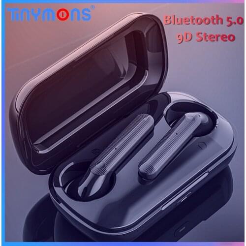 TWS Pro Earbuds Wireless Earpiece 9D Stereo Bluetooth Earphone Headset With Mic Charing Box For Xiaomi PK i9S i12 i500 i9000