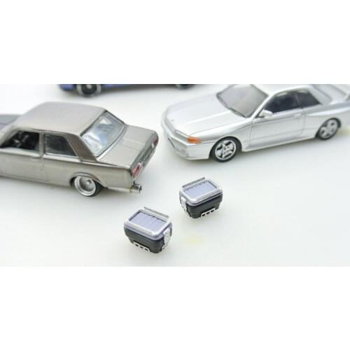 1/64 Toolbox Luggage Car equipment rear decoration resin model