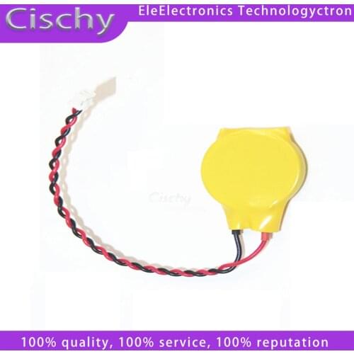 1pcs/lot Notebook BIOS CMOS battery laptop battery CR2032 2P motherboard battery with wire 3V In Stock