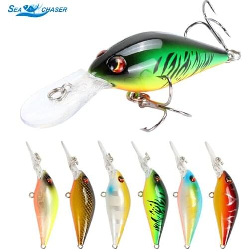 1pcs New Crankbait Fishing Lure 80mm 8.5g Minnow Wobblers Perch Floating Artificial Hard Bait peche Carp Fishing Bait