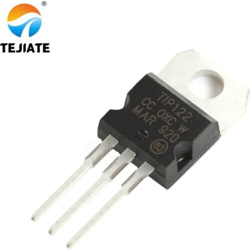 10PCS TIP122 TO-220 5A 100V NPN TRANSISTORS
