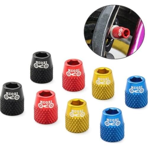 4PCS Bike Brake Shoes Screw M6 Brake Pad Bolt Aluminum Alloy V Brake Blocks Nut For MTB Road Fixed Gear Bicycle Parts