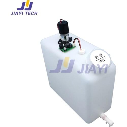 5L Double Export Ink Bottle Alarm Ink Tank with Stirring Motor and Float Sensor for Large Format Printer Bulk Ink System