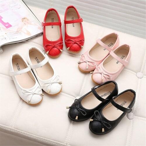 Childrens Casual Shoes for Girls Shoes Kids Leather Flats PU Flowers Leather Oxfords British Design Lace-up Snekaers for Formal