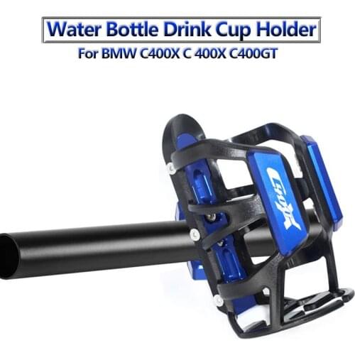 For BMW C400X C 400X C400GT C 400GT high quality Motorcycle CNC Beverage Water Bottle Drink Cup Holder Mount
