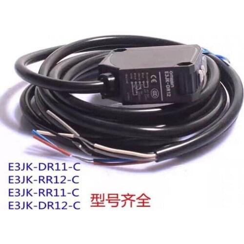 1pcs Photoelectric sensor switch E3JK-DR12-C reflection AC DC universal AQ1H410