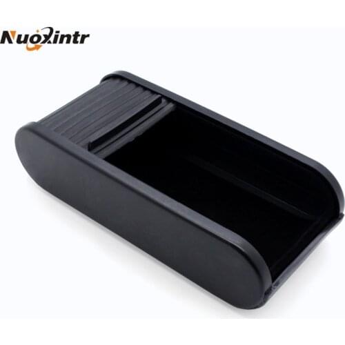 Nuoxintr Black Plastics Car Coin Holder Organizer Case Loose Change Debris Storage Box Container Card Case Accessories