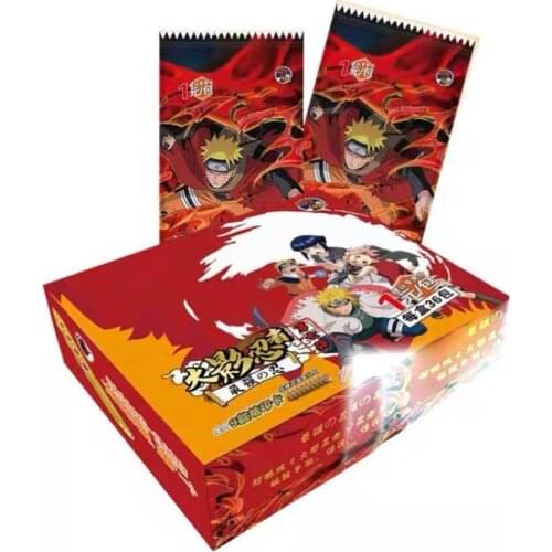 Narutoes Cards Letters Paper Card Letters Games Children Anime Peripheral Character Collection Kids Gift Playing Card Toy