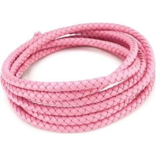 Mixed Color 10 Meters of 8mm Black Braided Bolo Leather Cords For Bracelet Necklace Jewelry Findings Accessories HOT M1717