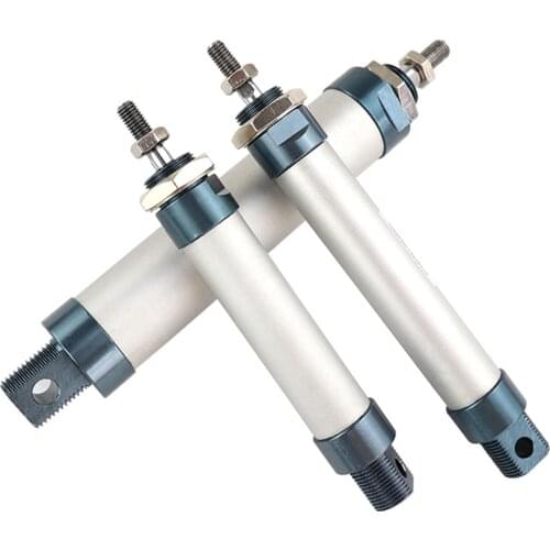 Aluminum alloy Pneumatic cylinder MAL 16mm bore 25mm-500mm stroke double acting Single Rod Air Cylinder