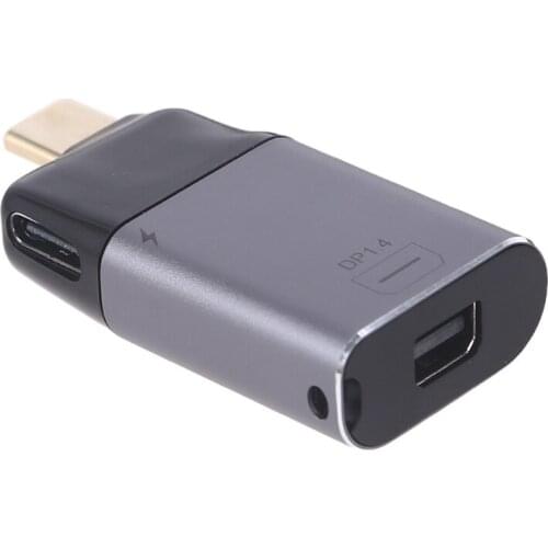 Durable Tablet Connector Universal Type C to Mini DP/Display Port Converter Digtal Product Accessories