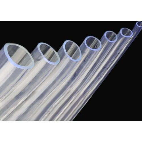 Sunsun PVC Transparent Plastic Hose ID 8mm/12mm/14mm/16mm/20mm/25mm Antifreeze Aquarium Filter Pump Tube Aquarium Accessories