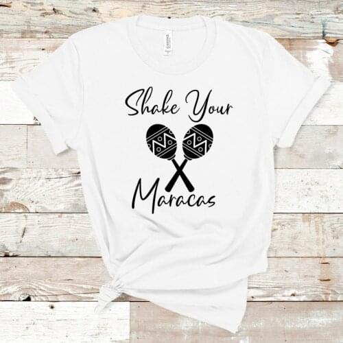 Shale Your Maracas Shirt - Bride Tee - Cinco De Mayo Shirt - Fiesta Tee - Bachelorette Letter Tshirt