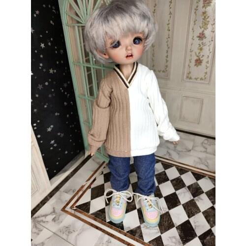 BJD baby clothes 1/6 clothes single goods color sweater doll clothes coat Doll accessories