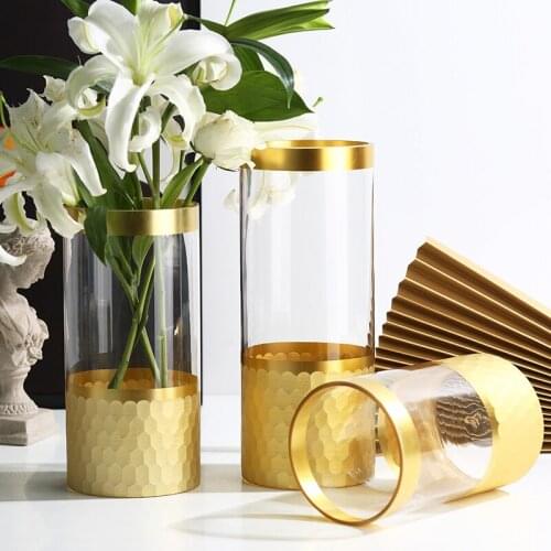 Vases Nordic Home Decor Living Room Decoration Terrarium Jarrones Decorativos Moderno горшки для цветов декор декор для дома