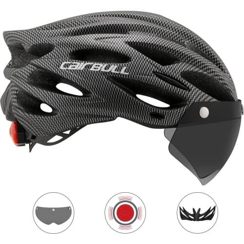 Ultra-light Cycling Helmet MTB Three In One Multi-sport Road Bike Helmets 22 Wind Tunnel Vents In-mold Mountain Bike Safety Caps