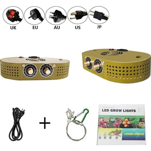 New design LED plant grow light lamp 1100W knob dimmable full spectrum fitolampy for indoor seeding flower vegetable phyto lamp