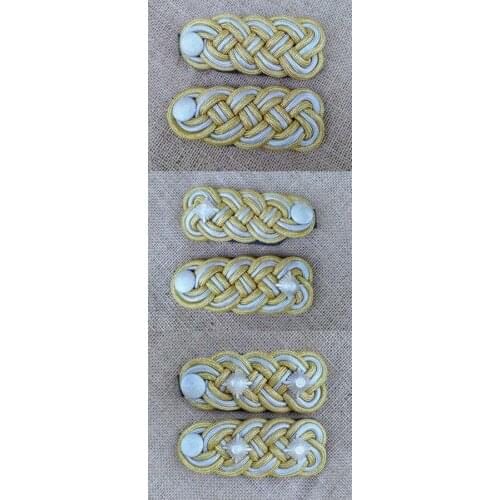 Military WWII WW2 German elite Waffen General Officer Shoulder Boards