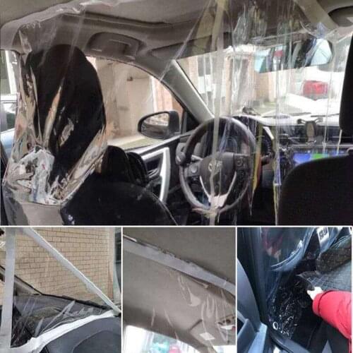 Car protective film, car taxi protective cover, anti-fog plastic film, front cab