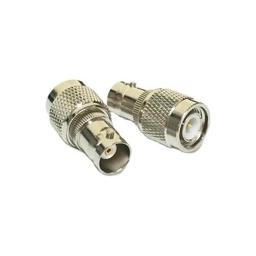 1pc NEW TNC Male Plug to BNC Female Jack RF Coax Adapter convertor Straight Nickelplated wholesale