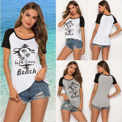 Summer Female T Shirt Short Sleeve T Shirt For Women Clothing 2020 New T-shirts Casual Harajuku Printed Tops Tee
