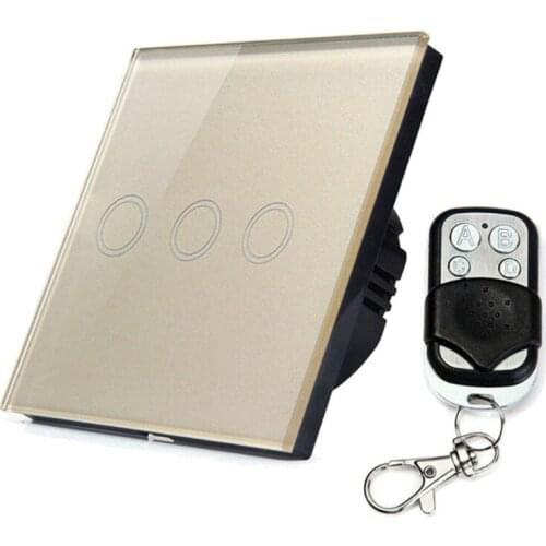 2021 Remote Control Wall Touch Switch,Smart Home Wireless Remote Control Light Switch 23GB