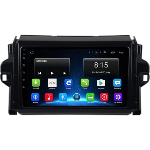4G LTE Android 10.0 For TOYOTA FORTUNER/ SW4/COVERT 2015 2016 2017 2018 Multimedia Stereo Car DVD Player Navigation GPS Radio