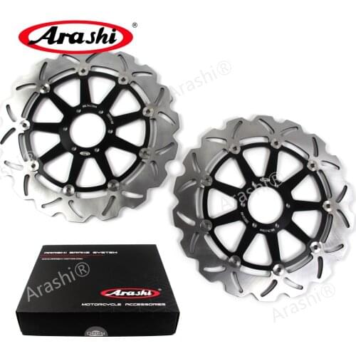 Arashi 2PCS For APRILIA SL SHIVER 750 2007-2014 CNC Front Brake Disc Brake Rotors 2007 2008 2009 2010 2011 2012 2013 2014
