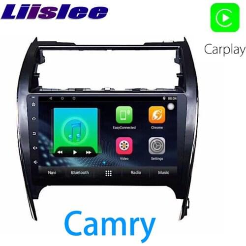 LiisLee Car Multimedia GPS Audio Radio Stereo For TOYOTA Camry XV50 2011~2017 For USA Model Original Style Navigation NAVI